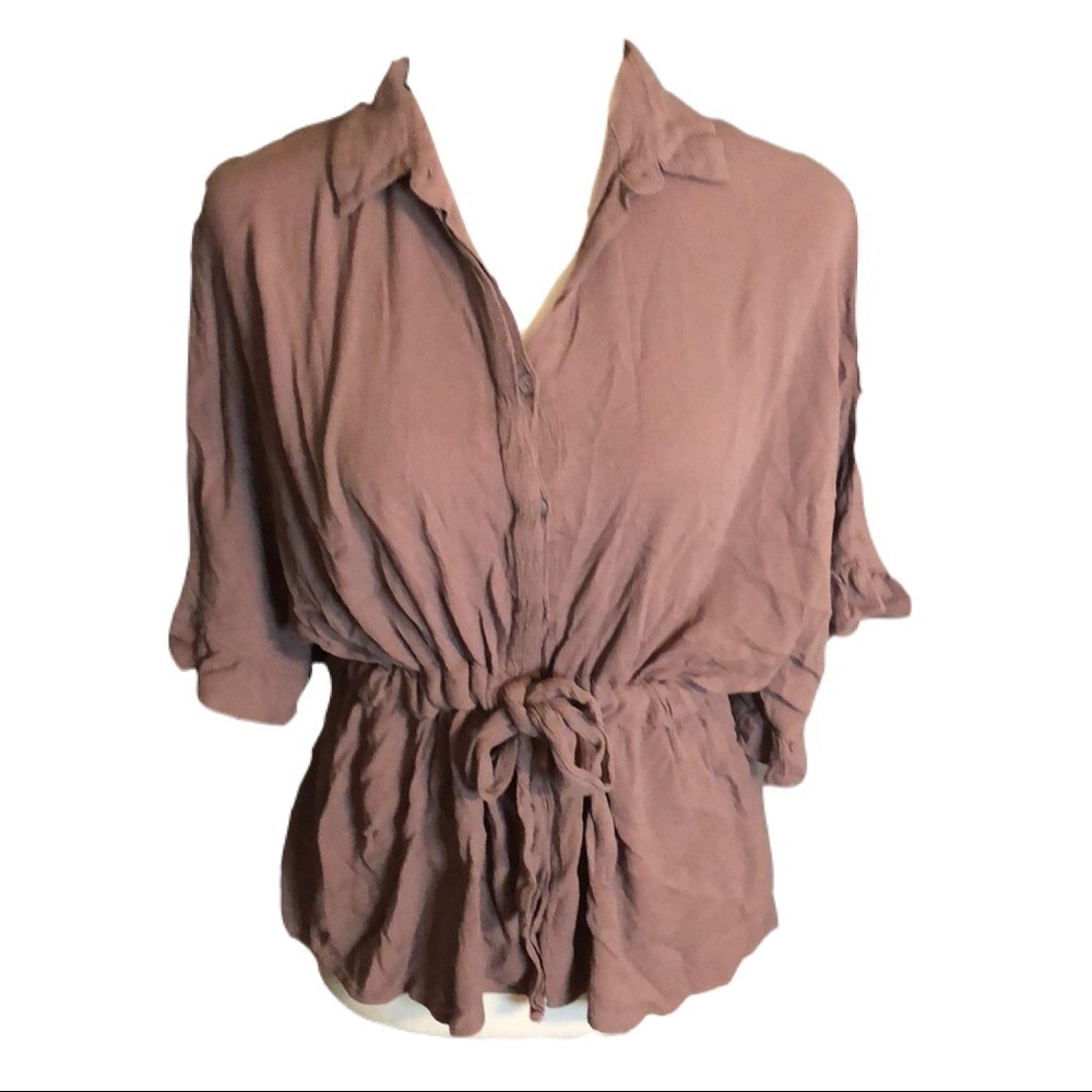 Vine and Love periwinkle blouse S